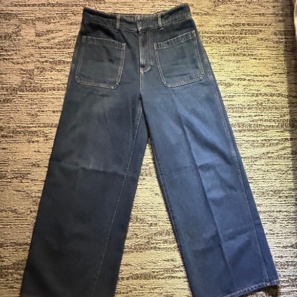 Christian Dior Denim Couture Flared Leg Jeans Sz 4 - Picture 2 of 15